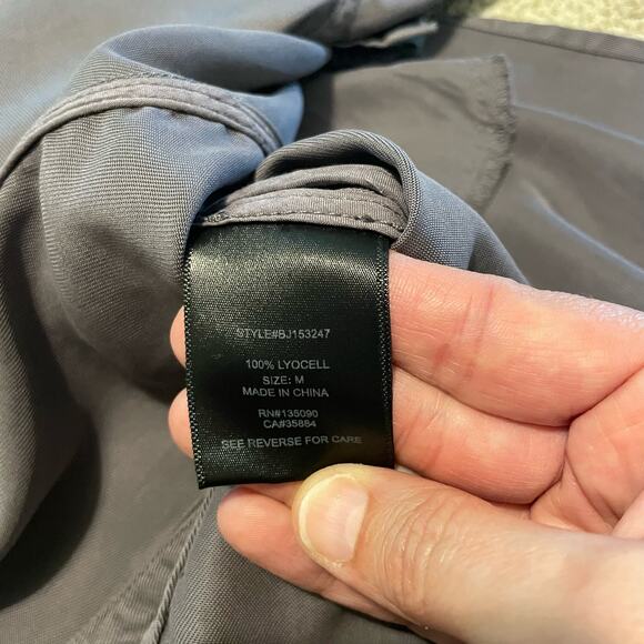 Black Swan | Lulu’s Emma Trench Jacket Women's M Open Lightweight Belted Gray - Picture 13 of 14